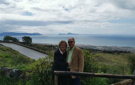 Pompeii SkipTheLine and Mt Vesuvius with Lunch&WineTasting from Naples Port