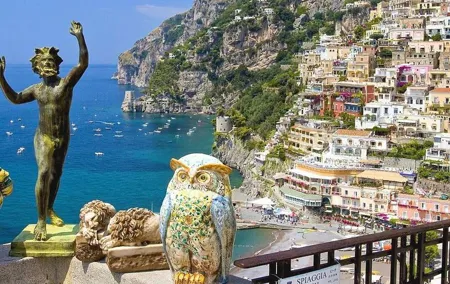 Shore excursion to Positano and Vesuvius with private driver