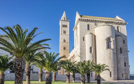 Private transfer: Naples to Lecce,2h of sightseeing stop in Trani