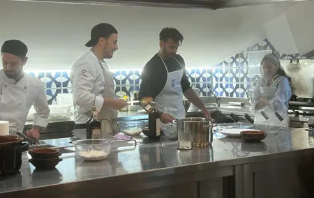 Cooking school in Sorrento with tastings of local olive oil