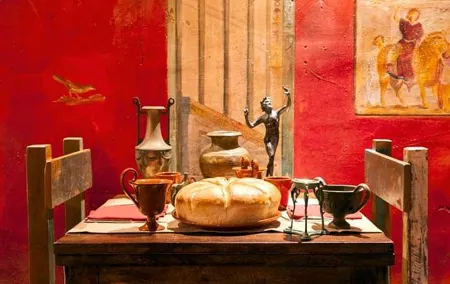 Pompeii from Naples:learn about Ancient Roman Life tasting food of Ancient City