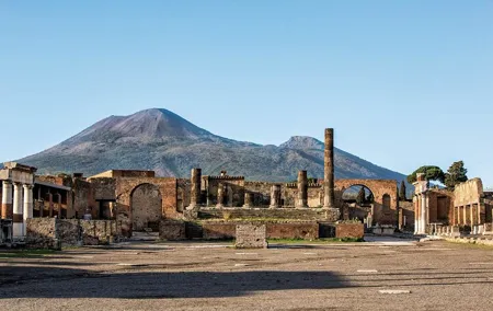 Pompeii and Vesuvius Tickets Included Half Day - Private Tour