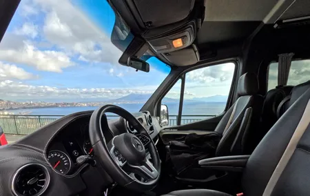 Naples in the Evening: 2-Hour Premium Minibus Sightseeing Tour