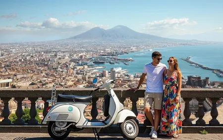 Panoramic Naples Private Tour by Vintage Vespa