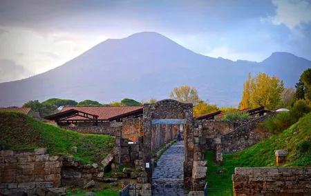 Full-Day Tour in Pompeii & Herculaneum with lunch from Naples