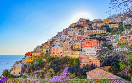 Positano Amalfi & Ravello from Naples - Group tour up to 8 seats