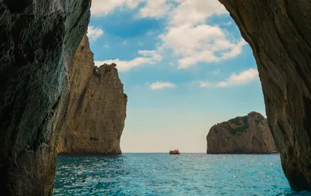 Capri Island Private Boat Tour with Traditional Gozzo Boat