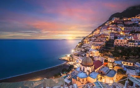 5-hour Amalfi Coast Tour, Capped Off with Dinner by the Sea