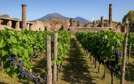 Private Pompeii Tour and Wine Tasting with Pickup from Naples
