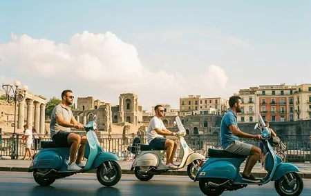 Private tour in vintage Vespa of the Phlegraean Fields
