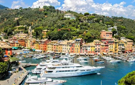 Portofino Boat and Walking Tour with Pesto Cooking & Lunch