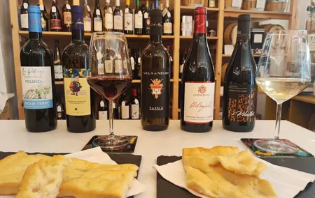 5 Ligurian Wines with Pesto and Focaccia and Cheese