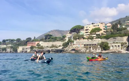 Paddling Genoa secret coast