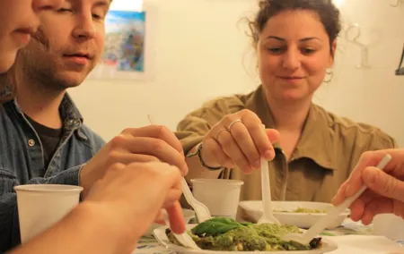 Itinerant dinner in the old town
