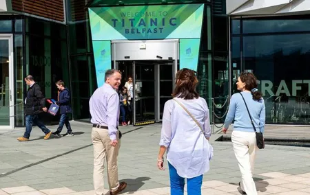 Dublin to Belfast Titanic, Dunluce Castle & Giant's Causeway Tour