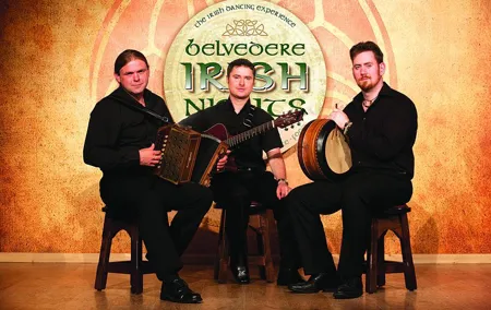 Belvedere Irish Night Show, Dance and Traditional 3-Course Dinner