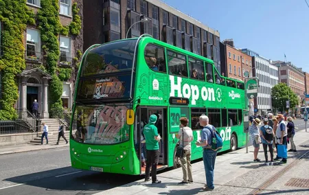 Dublin Hop-On Hop-Off Bus Tour with Guide and Little Museum Entry