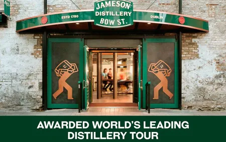 Jameson Bow St. Experience and Big Bus Dublin Hop-on Hop-off Tour