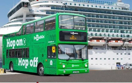 Dublin Cruise Ship Shore Excursion|Hop-on Hop-off & Rail Transfer