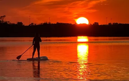 Sunset SUP experience in Malahide, Dublin