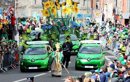 Private St. Patrick’s Day Parade: Dublin Grandstand