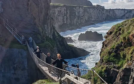 Belfast, Giants Causeway, Dunluce Castle and Rope Bridge