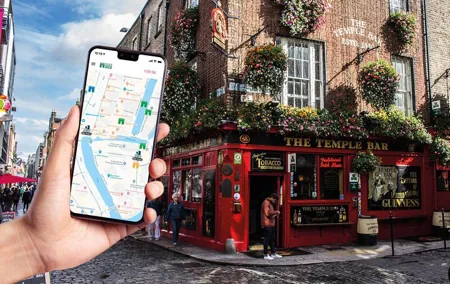 Dublin Self Guided City Game Activity. Find the secret exit!