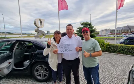 Private Chauffeur Service, Dublin Airport to Trump Golf -Hotel