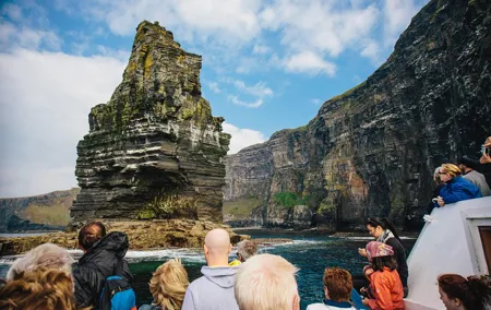 Small Group - Cliffs Cruise, Aran Islands AND Connemara in One Day from Galway
