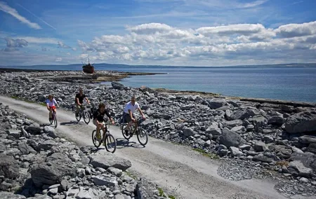 Aran Islands Bike Tour with Tea and Scones from Galway