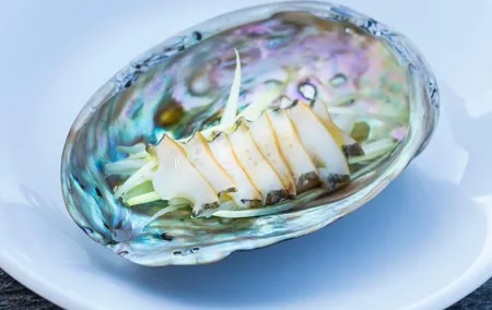 Abalone farm tour and tasting with coastal seaweed walk. Guided. 2 hours