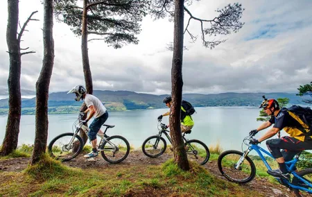 Mountain biking trails. Oughterard, Galway. Self-guided. Full day.