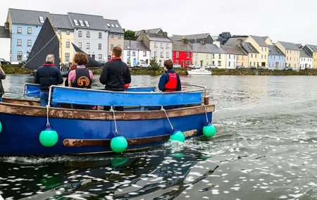 Boat cruise with local skipper on Galway Bay. Galway city. 1 hour