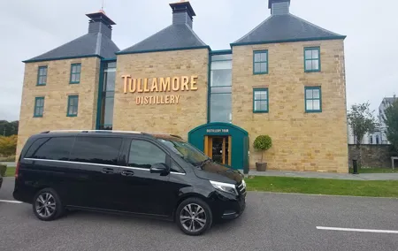 Tullamore Distillery, Athlone and Clonmacnoise from Galway