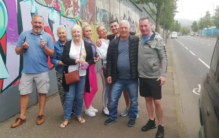 Belfast's Political Mural Taxi Tour