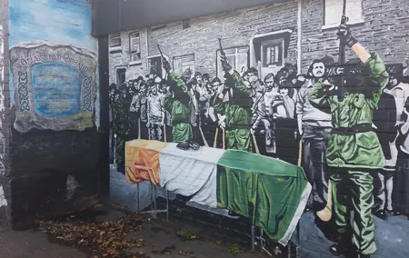 IRA Troubles Conflict Private Tour Museum Graves Murals and Political Analysis