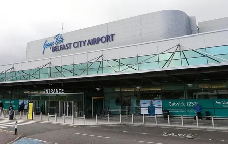 Private Belfast Arrival Transfer- Belfast City Airport to Belfast Hotel / Accomm