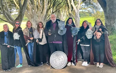 Luxury Mercedes 1-7pp GOT Drama & Giants Causeway private tour