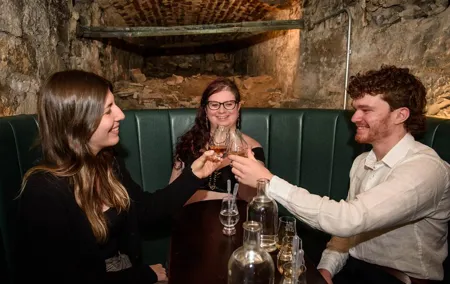 Luxury Whisky Tasting in Edinburgh's Underground Vaults | 90min
