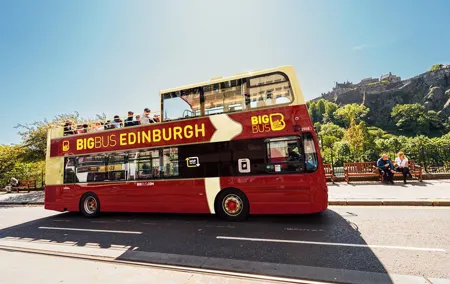Big Bus Edinburgh Hop-on Hop-off Sightseeing Tour by Open-Top Bus