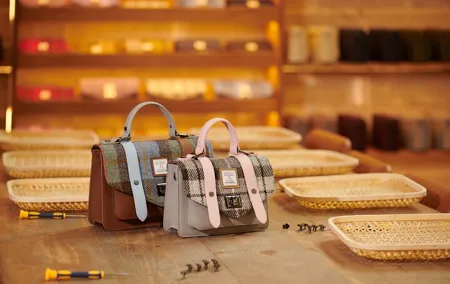 Islander Harris Tweed Mini Satchel Workshop