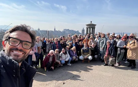 Edinburgh Private Walking Tour in Spanish