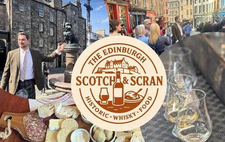 ScotchandScran OldTown Tour, Whisky Tasting, Scottish Charcuterie