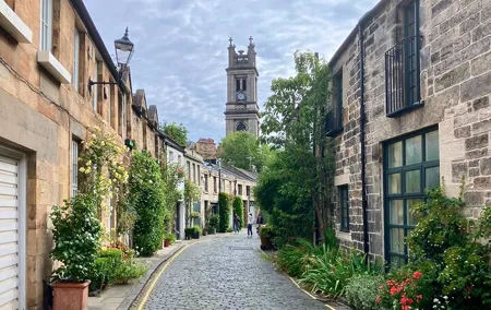 Dean Village, Circus Lane and Botanic Garden Walking Tour
