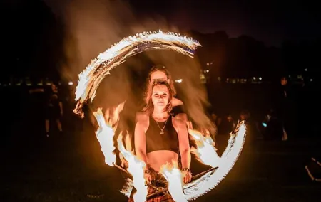 Fire Dancing with Iga