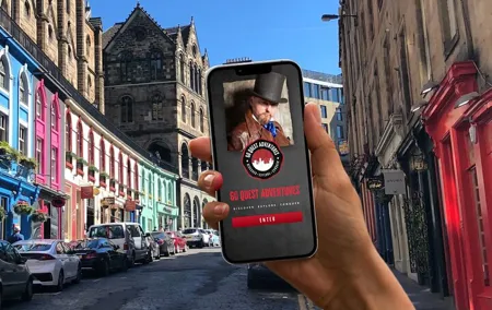 Edinburgh Quest: Self Guided City Walk & Immersive Treasure Hunt