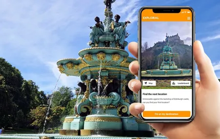 Edinburgh Scavenger Hunt and Sights Self Guided Tour