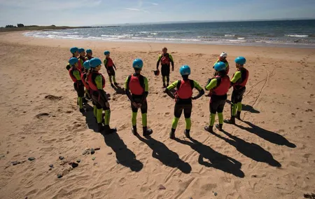 Coasteering Day Trips from Edinburgh