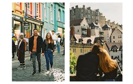 Vintage Photowalk in Edinburgh - Lasting Memories on Film!