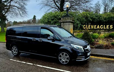 Transfer from Edinburgh to Gleneagles Hotel and Vice Versa
